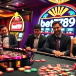 Experience the excitement of bet789 at a lively casino with roulette and poker games.