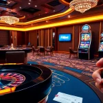 Experience the excitement of F8Bet with vibrant casino tables and mobile gambling interfaces.