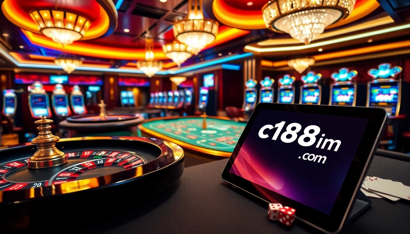 Experience the thrill of c168 com with vibrant casino tables and exciting gambling action.