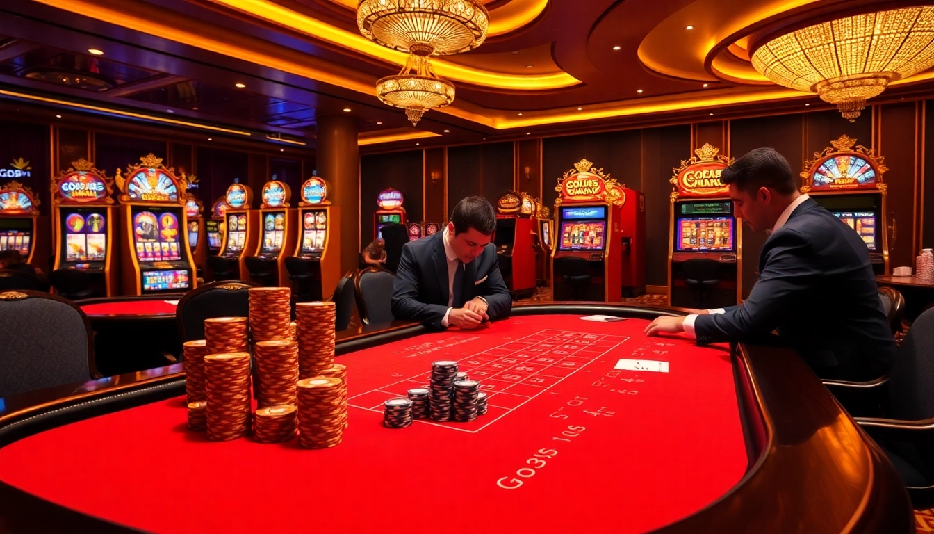 Experience thrilling gaming at God345 casino with intense Baccarat and spinning roulette.