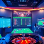 S666.nyc showcasing a vibrant online betting platform with games and odds.