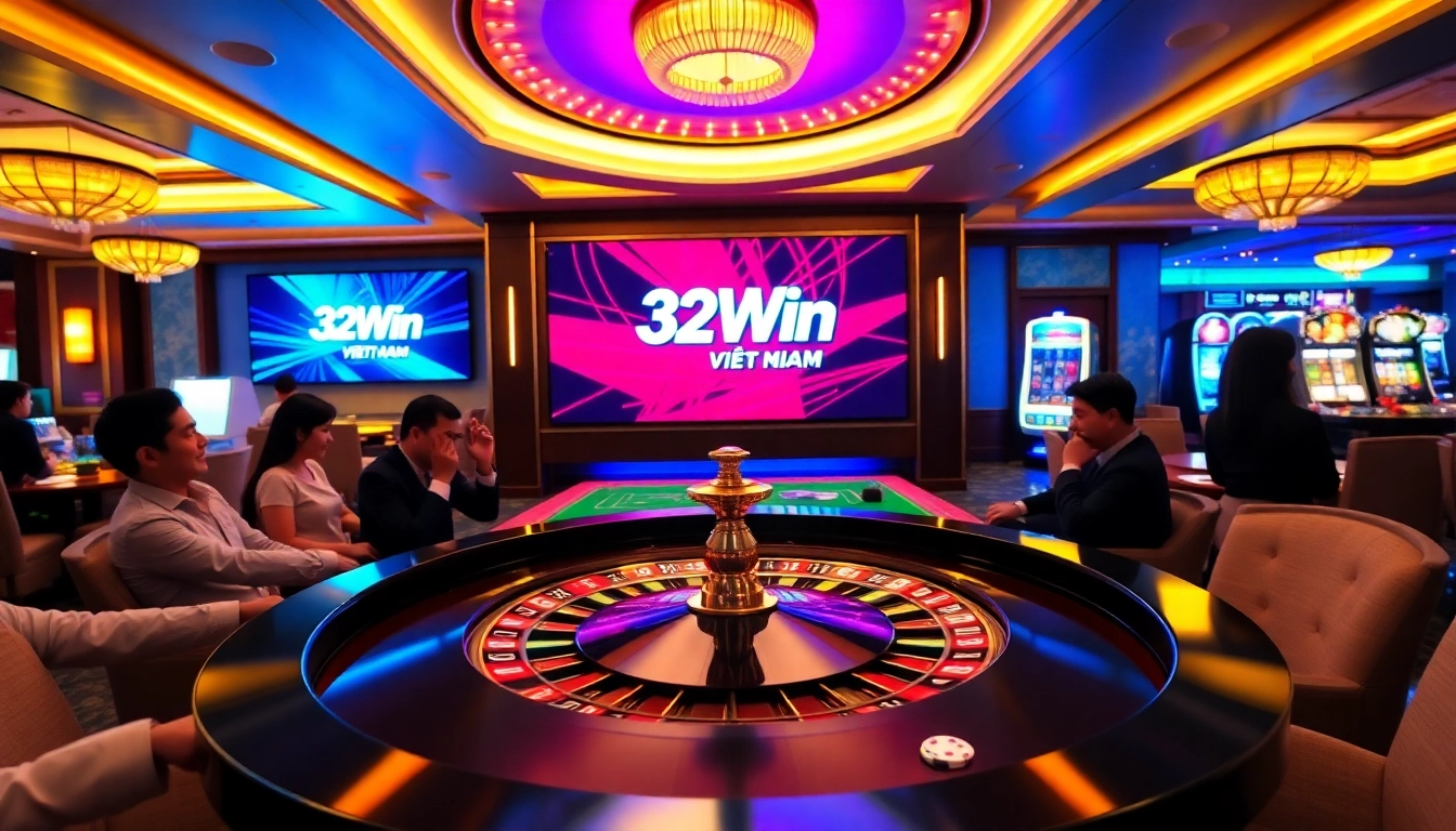 Experience the high-stakes excitement at 32Win Việt Nam with thrilling casino games and luxury.