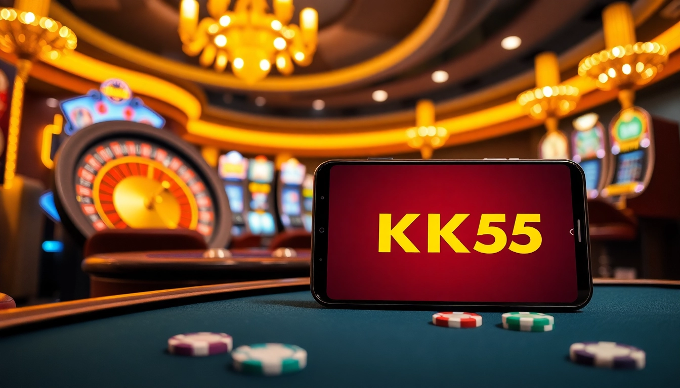 Experience thrilling online gambling at https://kk55.gratis/ with vibrant casinos and winning opportunities.