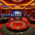 Engage in thrilling games at nhà cái 13Win, where luxury meets excitement in a vibrant casino.