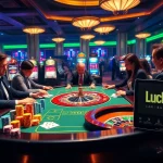 Experience thrilling gameplay at https://luck88com.net/ with vibrant poker chips and an exciting casino scene.