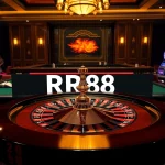 Engage with the luxury of RR88 casino gaming through an immersive roulette experience.