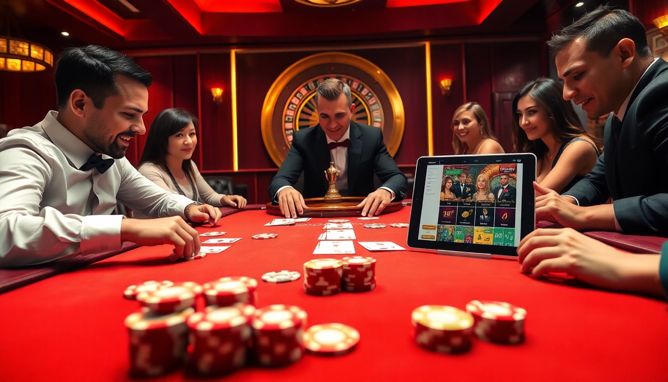 Experience the excitement of king888 as players engage with vibrant casino games and modern online interfaces.