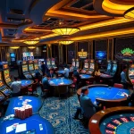 Experience high-stakes action at https://gg88.christmas/ with vibrant casino tables and excited players immersed in games.