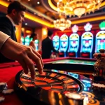 Engage in the luxury of online gambling at https://789p.shopping/ with players enjoying roulette and vibrant slot machines.