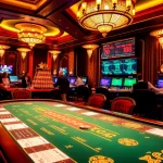 Xóc Đĩa table in a luxurious casino, showcasing vibrant betting action and excitement.