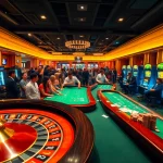 Experience the thrill of betting at ku3933 with lively casino tables and joyful players.