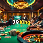 Enjoy thrilling gameplay at 79King with vibrant casino tables and professional dealers.