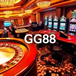 Experience the excitement of GG88 at a vibrant casino featuring roulette and poker games.
