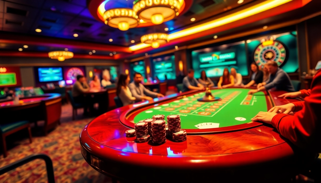 Enjoying a thrilling poker game at 58win's luxurious casino setting.