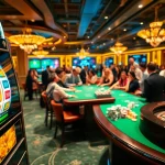 Experience the thrills of u88 casino gaming with lively players and exciting slot machines.