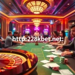 Experience the excitement of online gambling at http://228kbet.net/ with vibrant casino visuals.