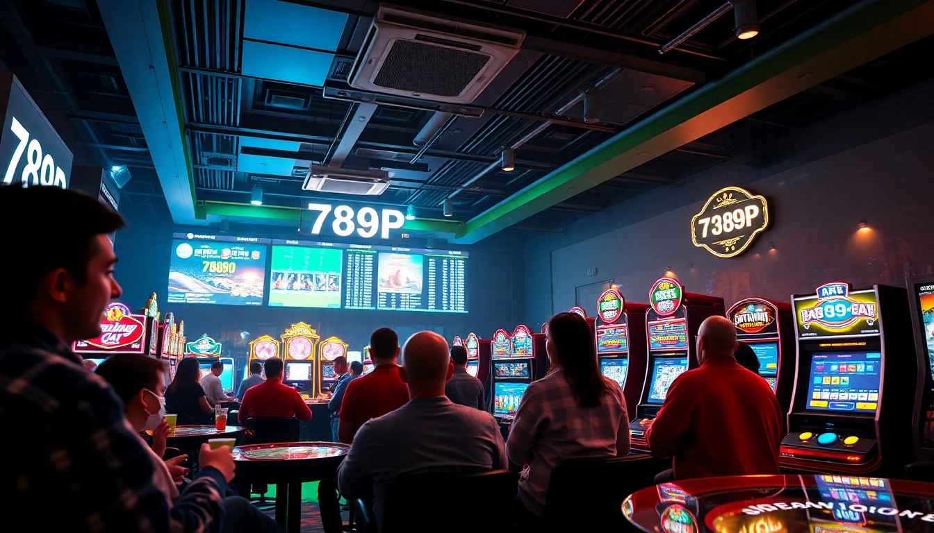 Exciting players engaging with the 789P online casino platform, showcasing vibrant games and a friendly atmosphere.