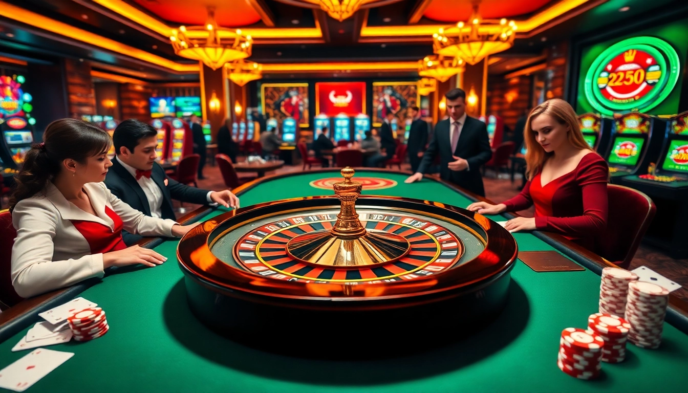 Experience the thrill at 23Win nhà cái cá cược uy tín nhất châu Á with vibrant roulette and lively players.