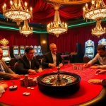 Experience exhilarating gambling strategies at the poker table with okking chips and roulette.