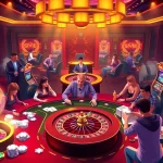 Luck8 casino offers an exciting gaming experience with vibrant slot machines and strategic poker action.