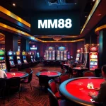 Players engaging with thrilling slot machines at MM88 casino.