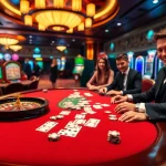Experience high-stakes action at the luxurious poker table in the casino of https://f168.faith/.