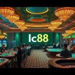 Experience thrilling casino action with lc88 casino tables, vibrant colors, and high-stakes excitement.