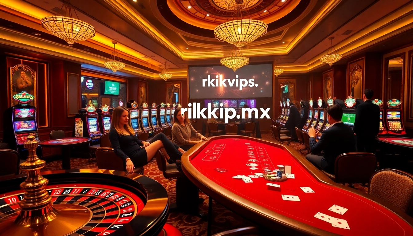 Experience thrilling gameplay at https://rikvip.mx/ with vibrant roulette wheels and engaging card tables.