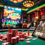 High-stakes action at sv388win.live featuring live cockfighting, casino tables, and vibrant excitement.