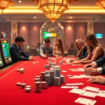 Experience thrilling online gambling at https://mm88.agency/ with vibrant casino tables and excited players.