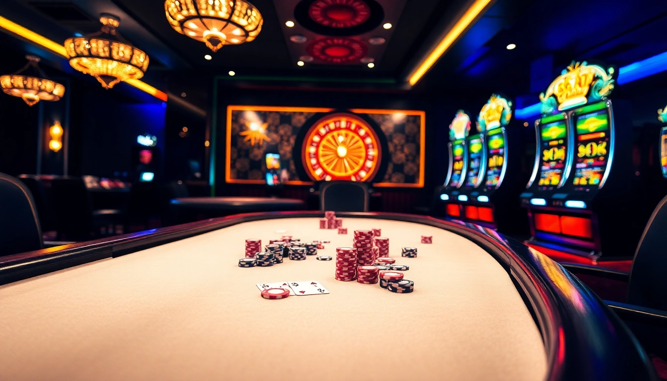 Experience the thrill of tải game win79 with a vibrant casino scene full of excitement and luxury.