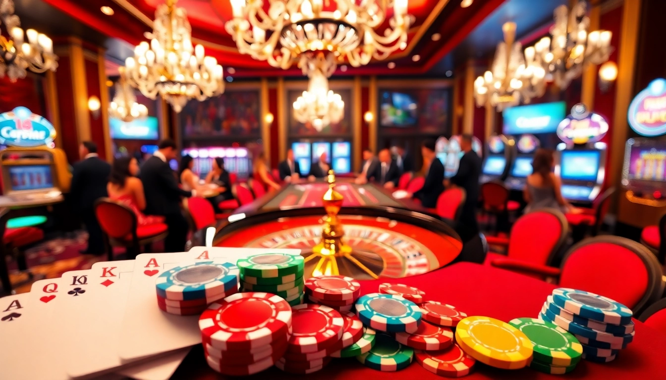 Experience the excitement of roulette and poker with https://555win1.it.com at a luxurious casino.