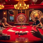Players enjoying a thrilling poker game at https://88vv.media/ casino, showcasing high stakes and excitement.