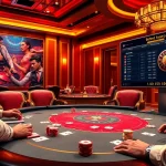 Experience high-stakes poker action at 8kbet with luxurious casino ambiance and engaging gameplay.