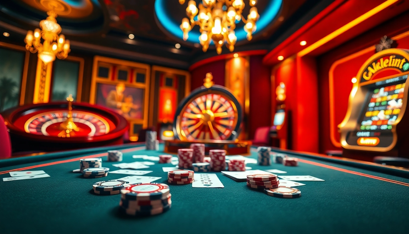 Experience thrilling gameplay at https://kwin.bio/ with an inviting casino atmosphere featuring poker and roulette.