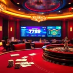 Engaging casino table with poker chips and cards, embodying the thrill of 789f gaming.