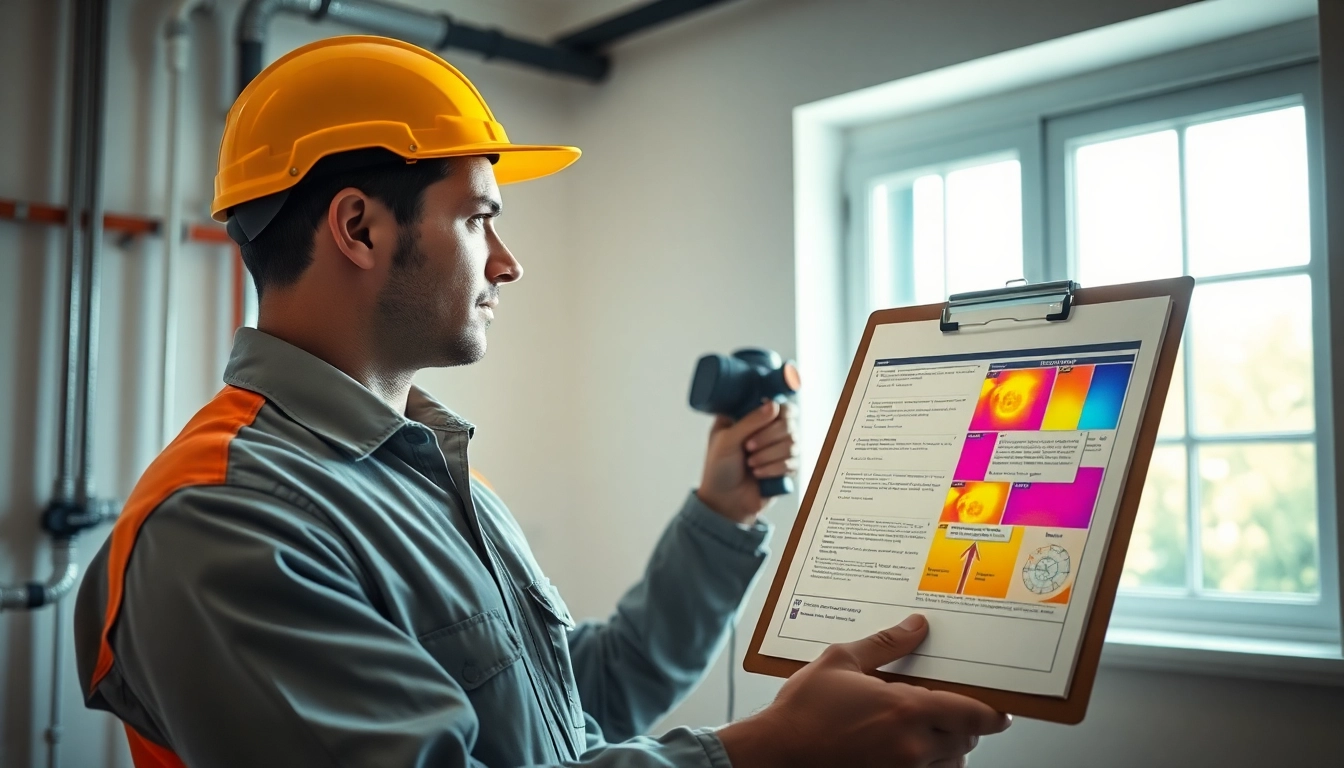 Expert technician conducting a power flush leak detection in a home with advanced equipment.