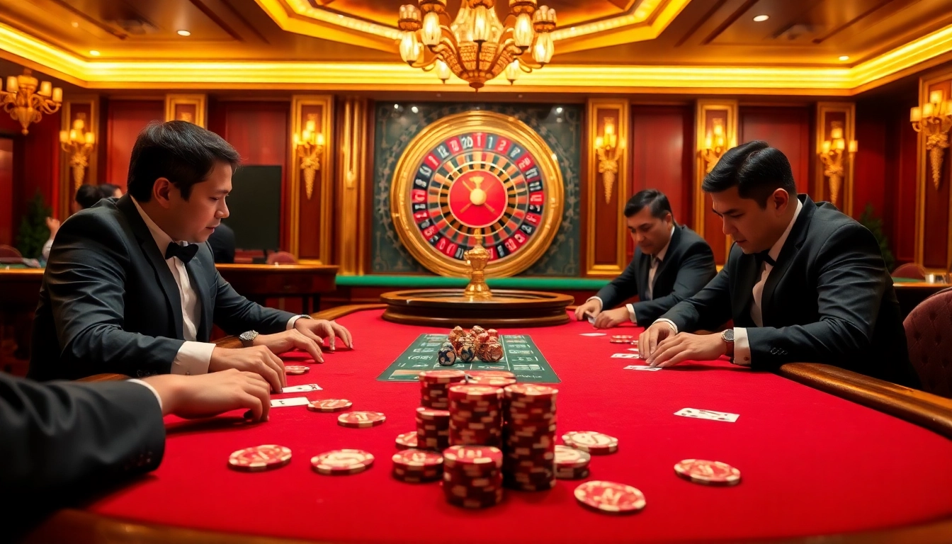 Experience the excitement of 11BET with professional poker tables and high-stakes gambling.
