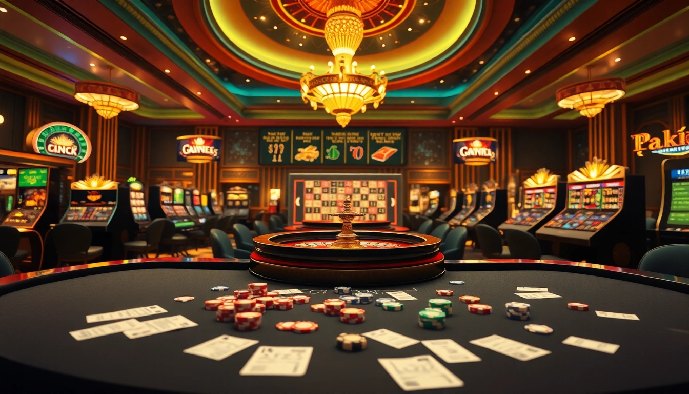 Engage in thrilling online gambling experiences at bl555.locker with vibrant slot machines and dynamic casino tables.