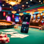 Experience thrilling moments with the 222bd app in a vibrant casino atmosphere.