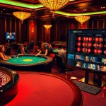 Experience the excitement of 33BD casino with vibrant tables and thrilling players.