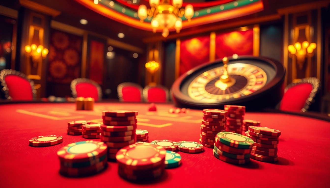 Experience thrilling moments in a vibrant poker scene featuring okking gaming elements.