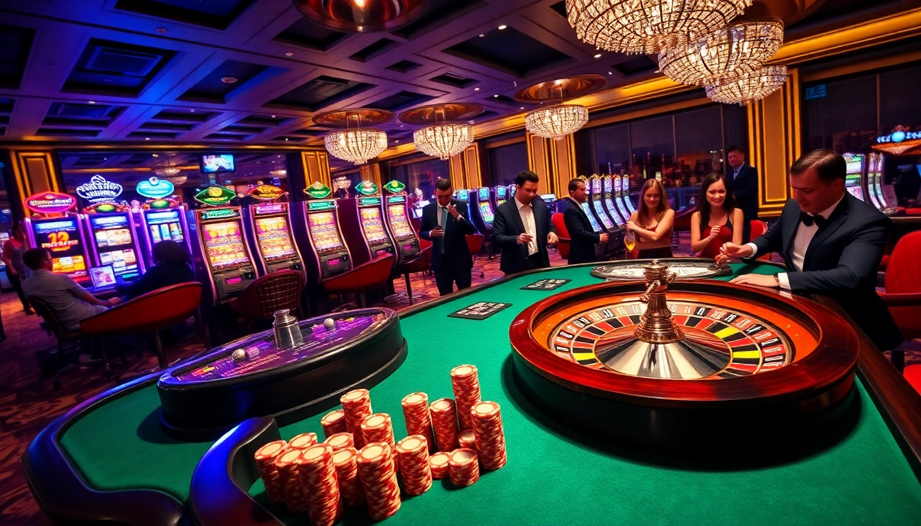 Playing at say88 com offers a thrilling casino experience with vibrant tables and engaged players.