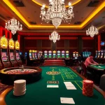 Exciting casino atmosphere showcasing ABC8 gaming experiences with vibrant slot machines and poker tables.