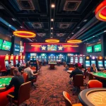 Engaging online betting scene at vin777.gb.net with players enjoying various casino games.