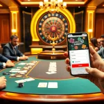 Registering with SHBET at a luxurious casino table while strategizing bets