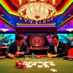 Experience high-stakes poker at thabet77, where professional players engage in thrilling actions.