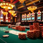 KJC brings excitement to high-stakes poker games with elegant chips and cards.