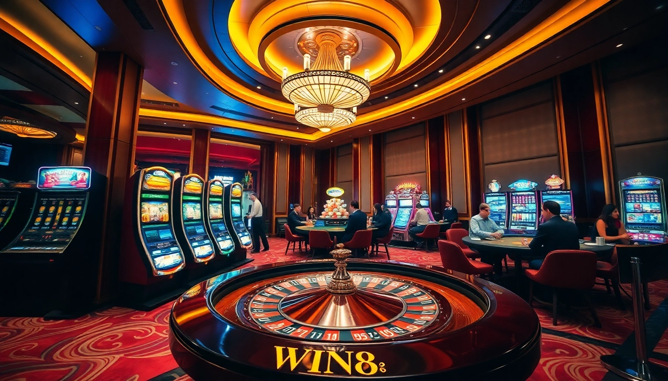 Experience the thrill of win678 with lively casino games, illuminating slot machines, and poker action.