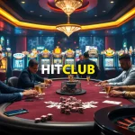 Join the excitement at HITCLUB with thrilling poker action and vibrant casino visuals.